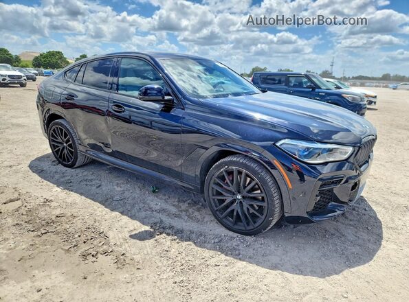5UXCY6C06P9R02080 2023 BMW X6 Black 