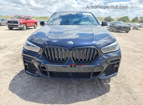 5UXCY6C06P9R02080 2023 BMW X6 Black 