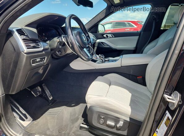 5UXCY6C06P9R02080 2023 BMW X6 Black 