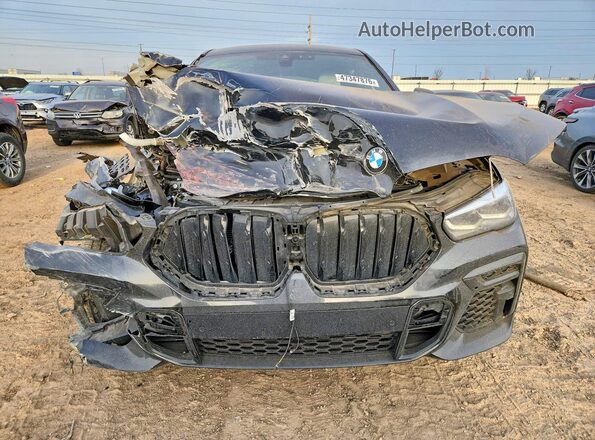 5UXCY6C07P9R84188 2023 BMW X6 Black Вид спереду