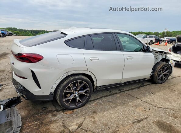 5UXCY6C08P9N44383 2023 BMW X6 White Tył prawy