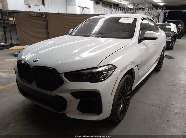 5UXCY6C08P9N58641 2023 BMW X6 White Front left