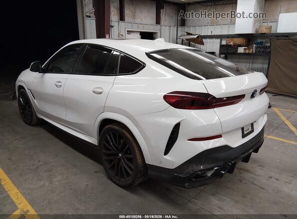 5UXCY6C08P9N58641 2023 BMW X6 White Rear left