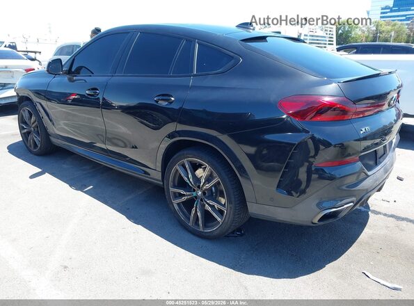 5UXCY8C01P9P14241 2023 BMW X6 Black Rear left