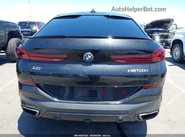 5UXCY8C01P9P14241 2023 BMW X6 Black 