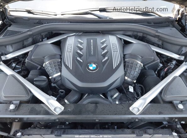 5UXCY8C01P9P14241 2023 BMW X6 Black Rear view