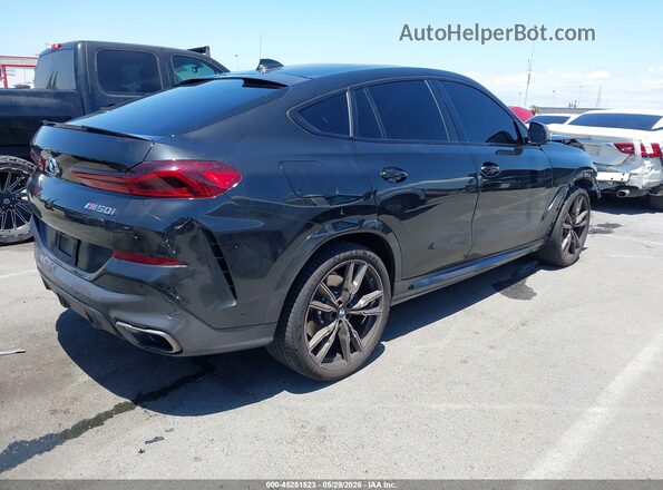 5UXCY8C01P9P14241 2023 BMW X6 Black Rear right
