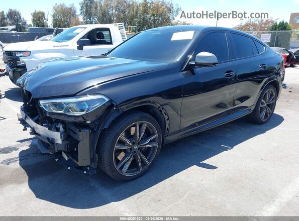 5UXCY8C01P9P14241 2023 BMW X6 Black Front left