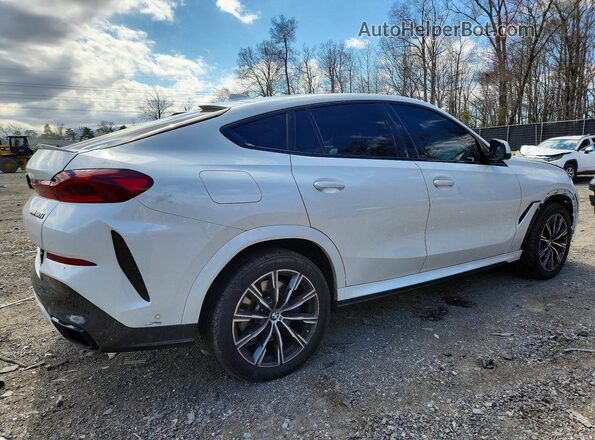 5UXCY8C07L9B64492 2020 BMW X6 Белый Задняя правая четверть