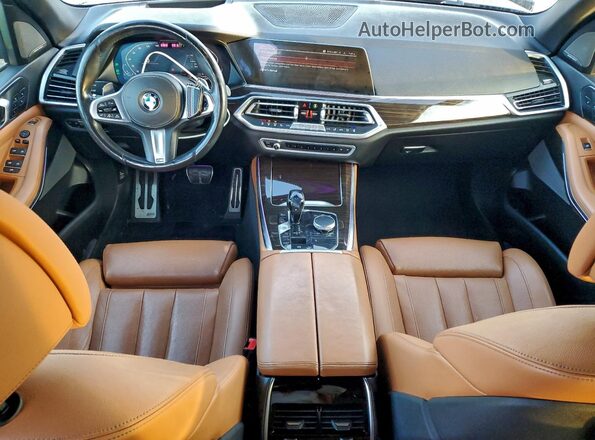 5UXJU2C5XKLN65951 2019 BMW X5 Черный Вид панели приборов