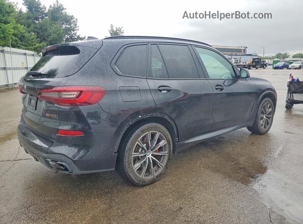 5UXJU4C01M9F71043 2021 BMW X5 Black Задня права чверть