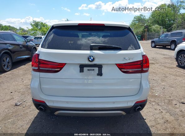 5UXKR0C33H0V74610 2017 BMW X5 White 