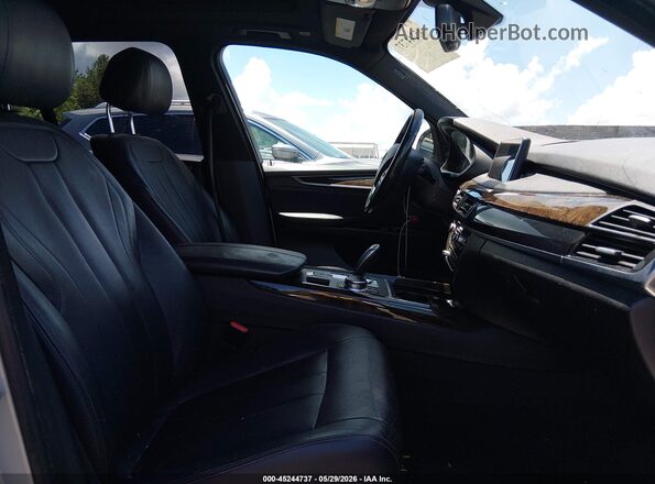 5UXKR0C3XH0X78465 2017 BMW X5 Silver Vista interior delantera