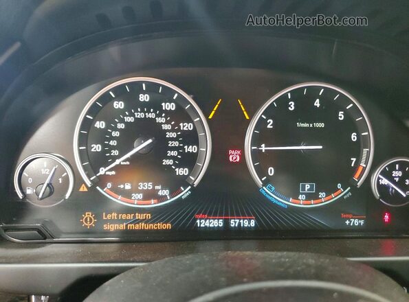 5UXKR0C55JL070517 2018 BMW X5 Black Սարքավորումների վահանակի տեսք