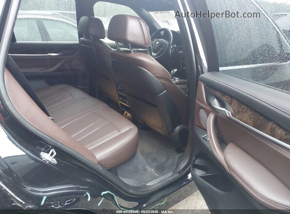 5UXKR0C55JL071036 2018 BMW X5 Black VIN կոդի պիտակի տեսք