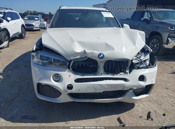 5UXKR2C31H0X06825 2017 BMW X5 White Vista frontal