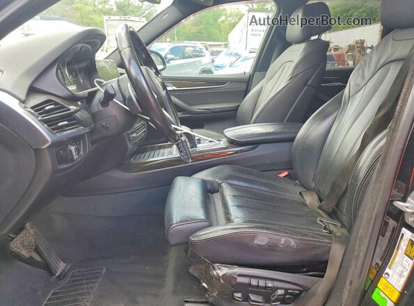 5UXKR2C38H0X03744 2017 BMW X5 Black 