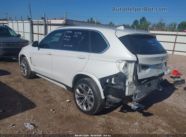 5UXKR2C52J0X09854 2018 BMW X5 White Задня ліва чверть
