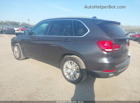 5UXKR2C54G0R70525 2016 BMW X5 Black უკანა მარცხენა