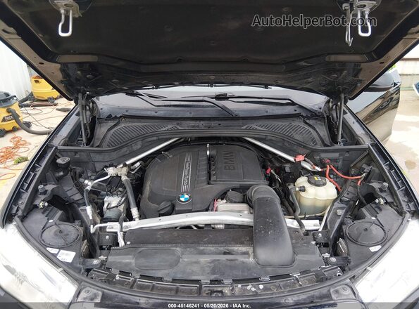 5UXKR2C54G0U17468 2016 BMW X5 Black უკანა ხედი
