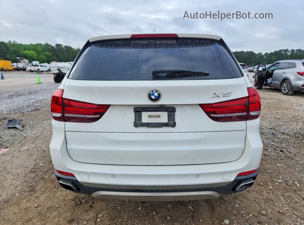 5UXKR2C54J0Z20909 2018 BMW X5 White 