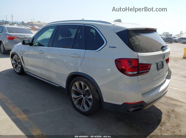 5UXKT0C39H0S81179 2017 BMW X5 White Հետևի ձախ