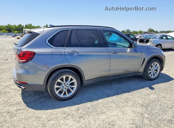 5UXKT0C52G0F75252 2016 BMW X5 Gray Հետևի աջ