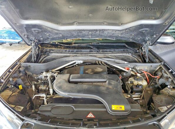 5UXKT0C53G0S75300 2016 BMW X5 Silver ძრავის განყოფილების ხედი