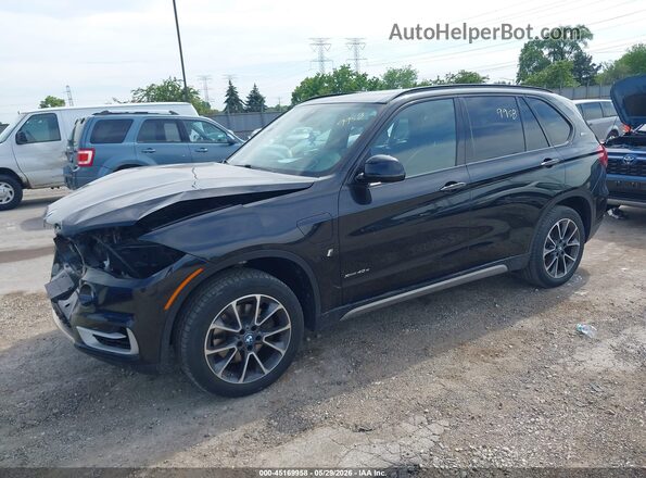 5UXKT0C53J0W02124 2018 BMW X5 Black Vista tres cuartos delantera izquierda