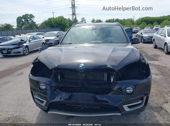 5UXKT0C53J0W02124 2018 BMW X5 Black Vista del cuadro de instrumentos