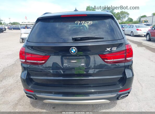5UXKT0C53J0W02124 2018 BMW X5 Black 