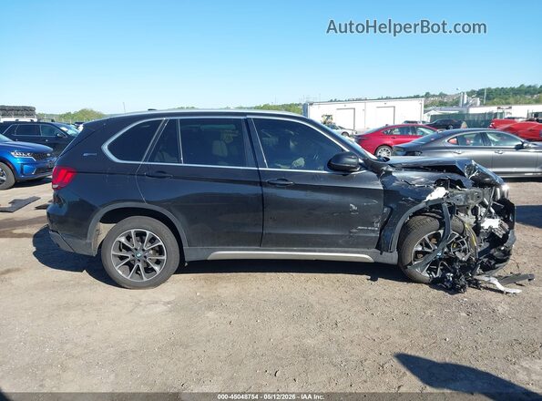 5UXKT0C53J0W02530 2018 BMW X5 Black Սալոնի հետևի տեսք
