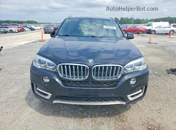5UXKT0C56J0W04109 2018 BMW X5 Black Widok z przodu