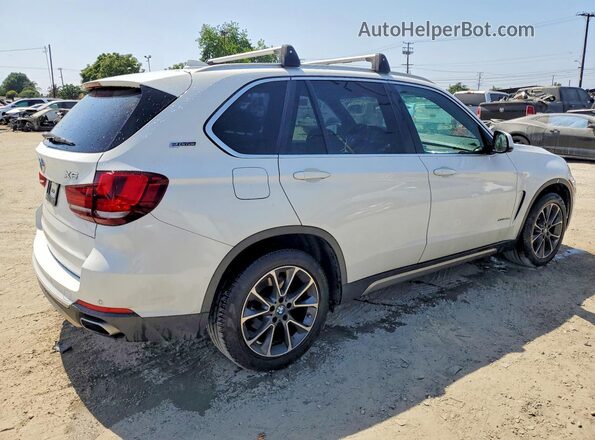5UXKT0C58J0W00675 2018 BMW X5 White Tył prawy