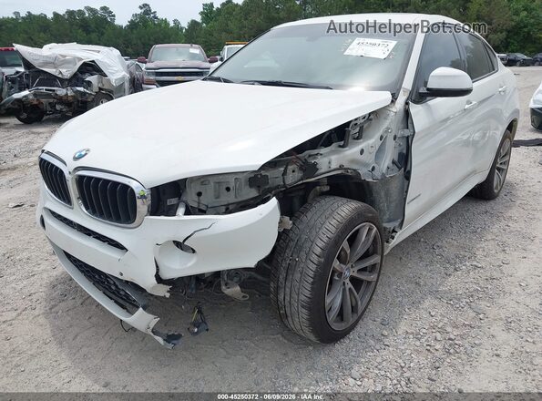 5UXKU0C50J0G69506 2018 BMW X6 White Вид спереду