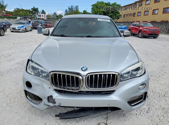 5UXKU0C50J0G81297 2018 BMW X6 Silver 