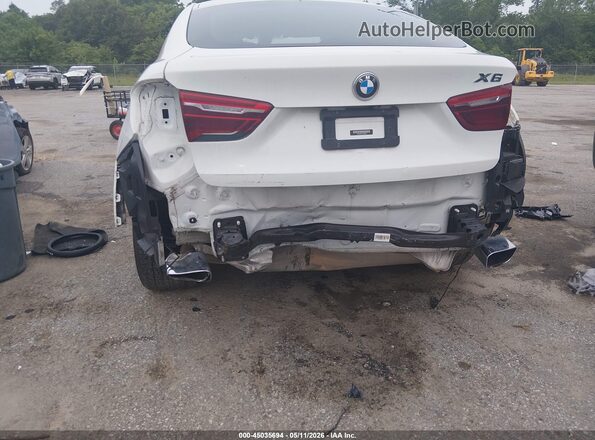 5UXKU0C51K0G92990 2019 BMW X6 White 