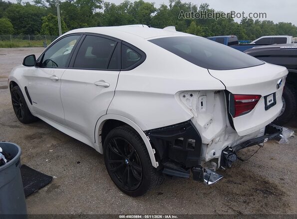 5UXKU0C51K0G92990 2019 BMW X6 White 