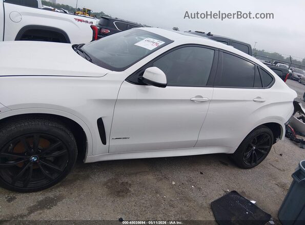 5UXKU0C51K0G92990 2019 BMW X6 White 