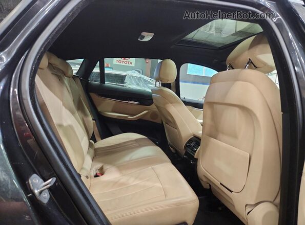 5UXKU0C55K0S97708 2019 BMW X6 Gray Вид задньої частини салону