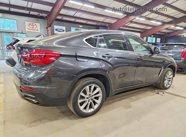 5UXKU0C55K0S97708 2019 BMW X6 Gray Задня права чверть