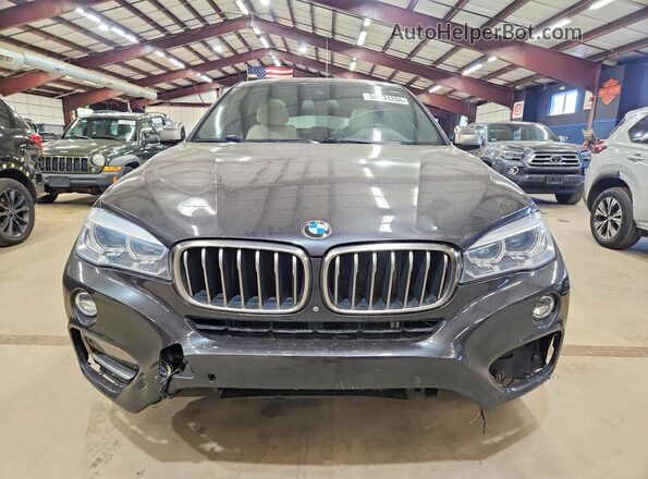 5UXKU0C55K0S97708 2019 BMW X6 Gray Вид спереду