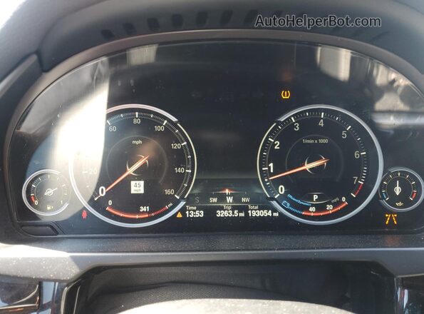 5UXKU2C33H0X47195 2017 BMW X6 Black Widok zestawu wskaźników
