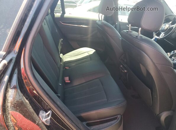 5UXKU2C33H0X47195 2017 BMW X6 Black Widok wnętrza z tyłu