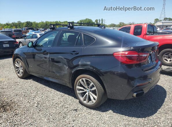 5UXKU2C33H0X47195 2017 BMW X6 Black Tył lewy