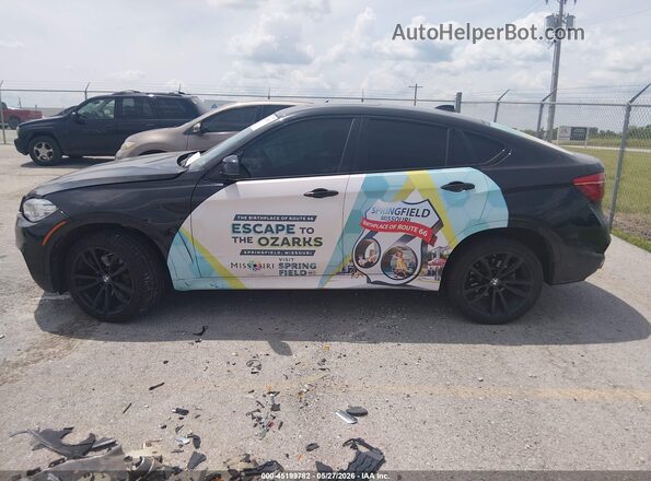 5UXKU2C3XH0X46979 2017 BMW X6 Black Widok wnętrza 360 stopni
