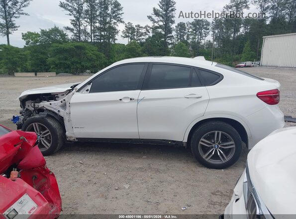 5UXKU2C50J0X51535 2018 BMW X6 White 