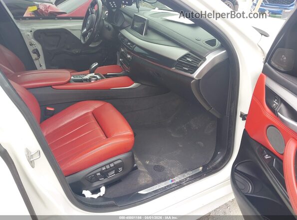 5UXKU2C50J0X51535 2018 BMW X6 White 
