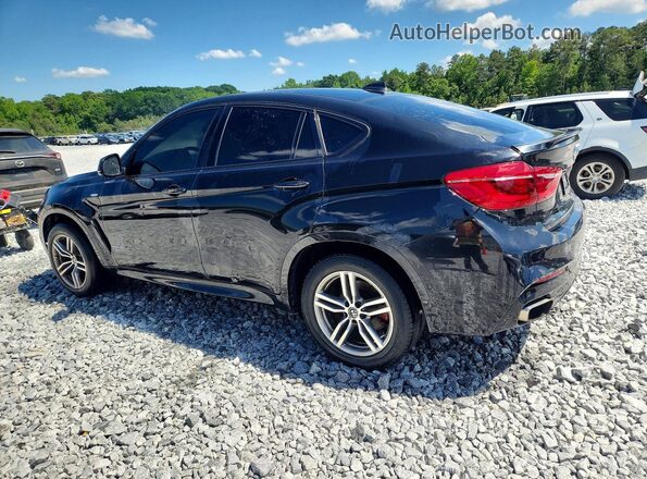 5UXKU2C51G0N80643 2016 BMW X6 Black უკანა მარცხენა