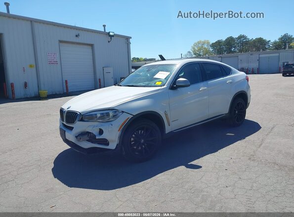 5UXKU2C55G0N79477 2016 BMW X6 White Передня ліва чверть